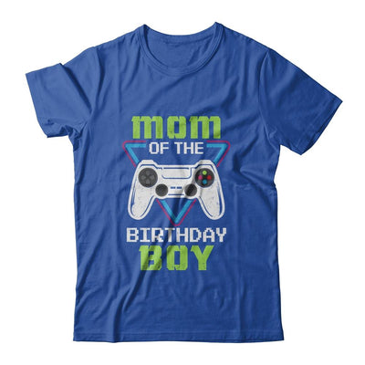 Mom Of The Birthday Boy Matching Video Gamer Birthday-T-Shirt & Hoodie-Classic T-Shirt-Royal