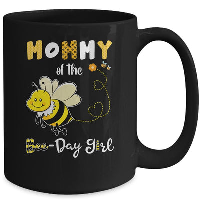 Mommy Of The Bee Birthday Girl Family Matching Mug-Coffee Mug-