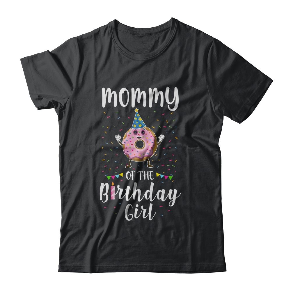 Mommy Of The Birthday Girl Donut Cute Gift