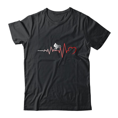 Mountain Bike Heart Pounding MTB-T-Shirt & Tank Top-Classic T-Shirt-Black