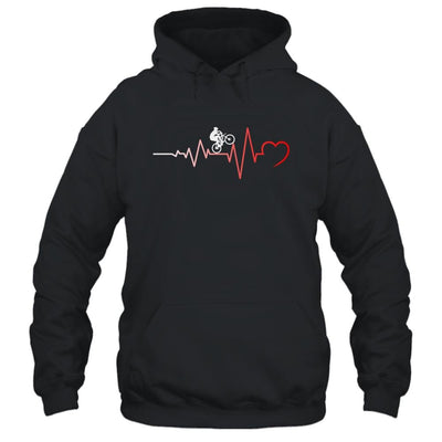 Mountain Bike Heart Pounding MTB-T-Shirt & Tank Top-Pullover Hoodie-Black