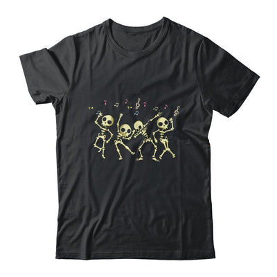 Music Skeleton Dance Dancing Halloween For Men Women-T-Shirt & Hoodie-Classic T-Shirt-Black