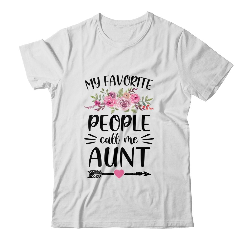 My Favorite People Call Me Aunt Mother's Day Floral