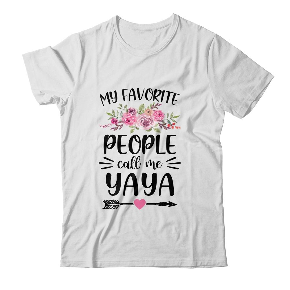 My Favorite People Call Me Yaya Mother's Day Floral