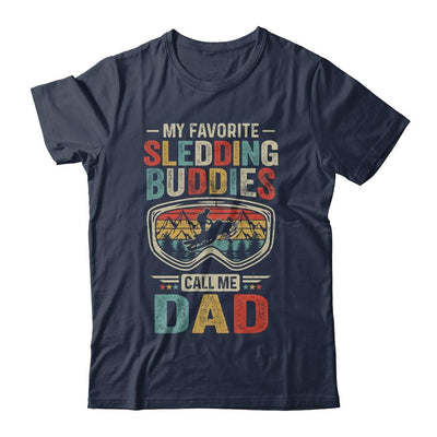 My Favorite Riding Buddies Call Me Dad Fathers Day-T-Shirt & Hoodie-Classic T-Shirt-Navy