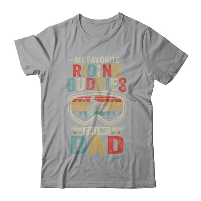 My Favorite Sledding Buddies Call Me Dad Fathers Day-T-Shirt & Hoodie-Classic T-Shirt-Sport Grey