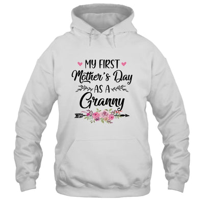 My First Mother's Day As A Granny Mothers Day-T-Shirt & Tank Top-Pullover Hoodie-White