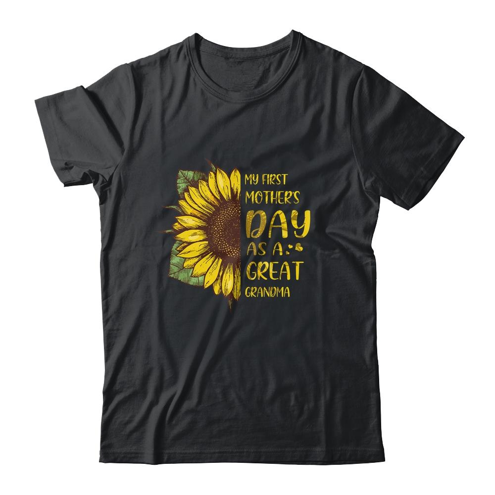My First Mothers Day As Great Grandma Sunflower