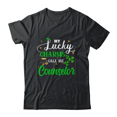 My Lucky Charms Call Me Counselor St Patricks Day-T-Shirt & Hoodie-Classic T-Shirt-Black