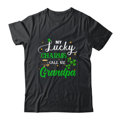 My Lucky Charms Call Me Grandpa St Patricks Day-T-Shirt & Hoodie-Classic T-Shirt-Black