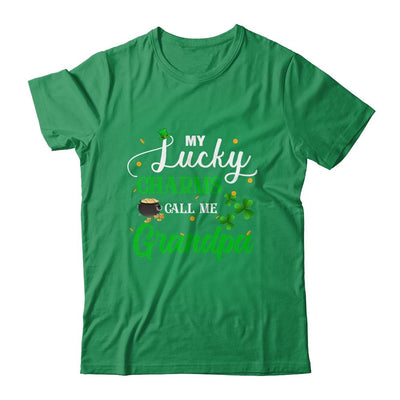 My Lucky Charms Call Me Grandpa St Patricks Day-T-Shirt & Hoodie-Classic T-Shirt-Irish Green