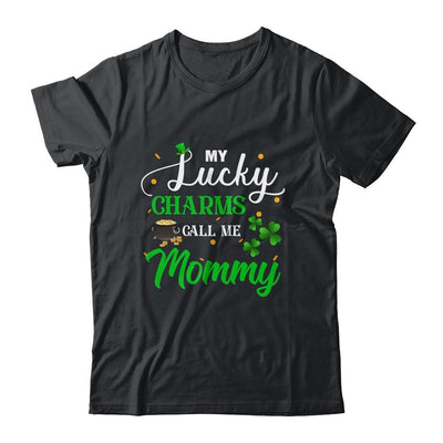My Lucky Charms Call Me Mommy St Patricks Day-T-Shirt & Hoodie-Classic T-Shirt-Black