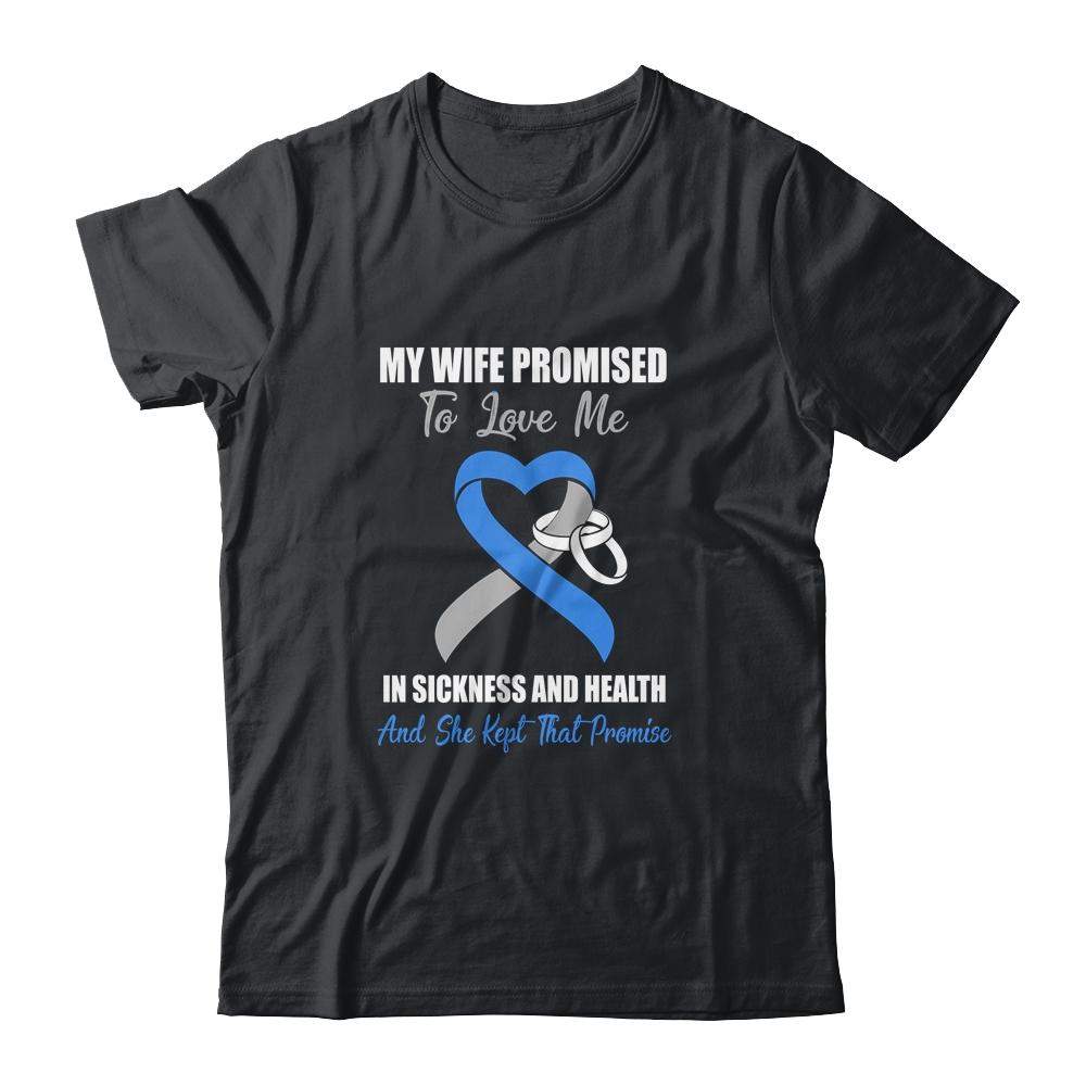 My Wife Promises To Love Me In Sickness Diabetes-T-Shirt & Hoodie-Classic T-Shirt-Black