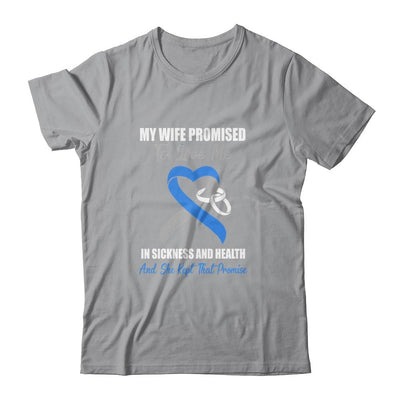 My Wife Promises To Love Me In Sickness Diabetes-T-Shirt & Hoodie-Classic T-Shirt-Sport Grey