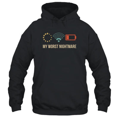 My Worst Nightmare Shirt Funny Gifts For A Gamer-T-Shirt & Hoodie-Pullover Hoodie-Black