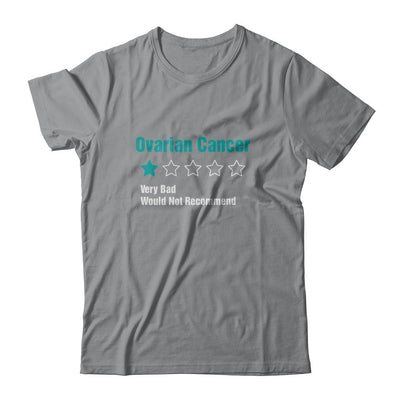 Ovarian Cancer Awareness Very Bad Would Not Recommend-T-Shirt & Hoodie-Classic T-Shirt-Sport Grey