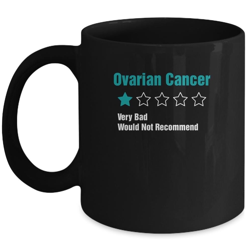 Ovarian Cancer Awareness Very Bad Would Not Recommend Mug-Coffee Mug-Mug-Black