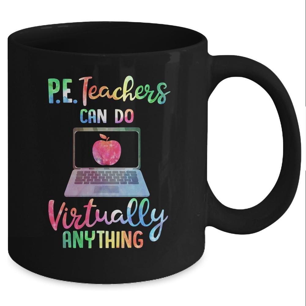 PE Teachers Can Do Virtually Anything Mug-Coffee Mug-Mug-Black