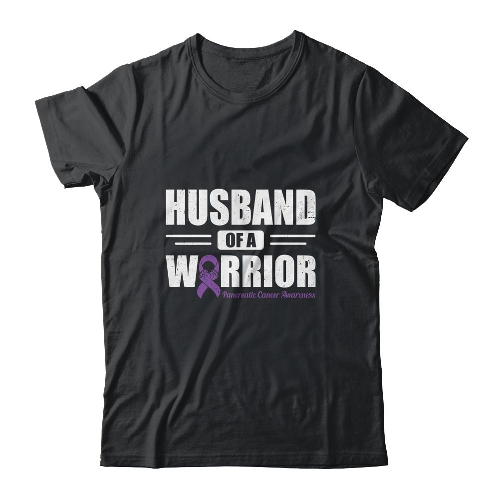 Pancreatic Cancer Awareness Husband Of Warrior Green Gift