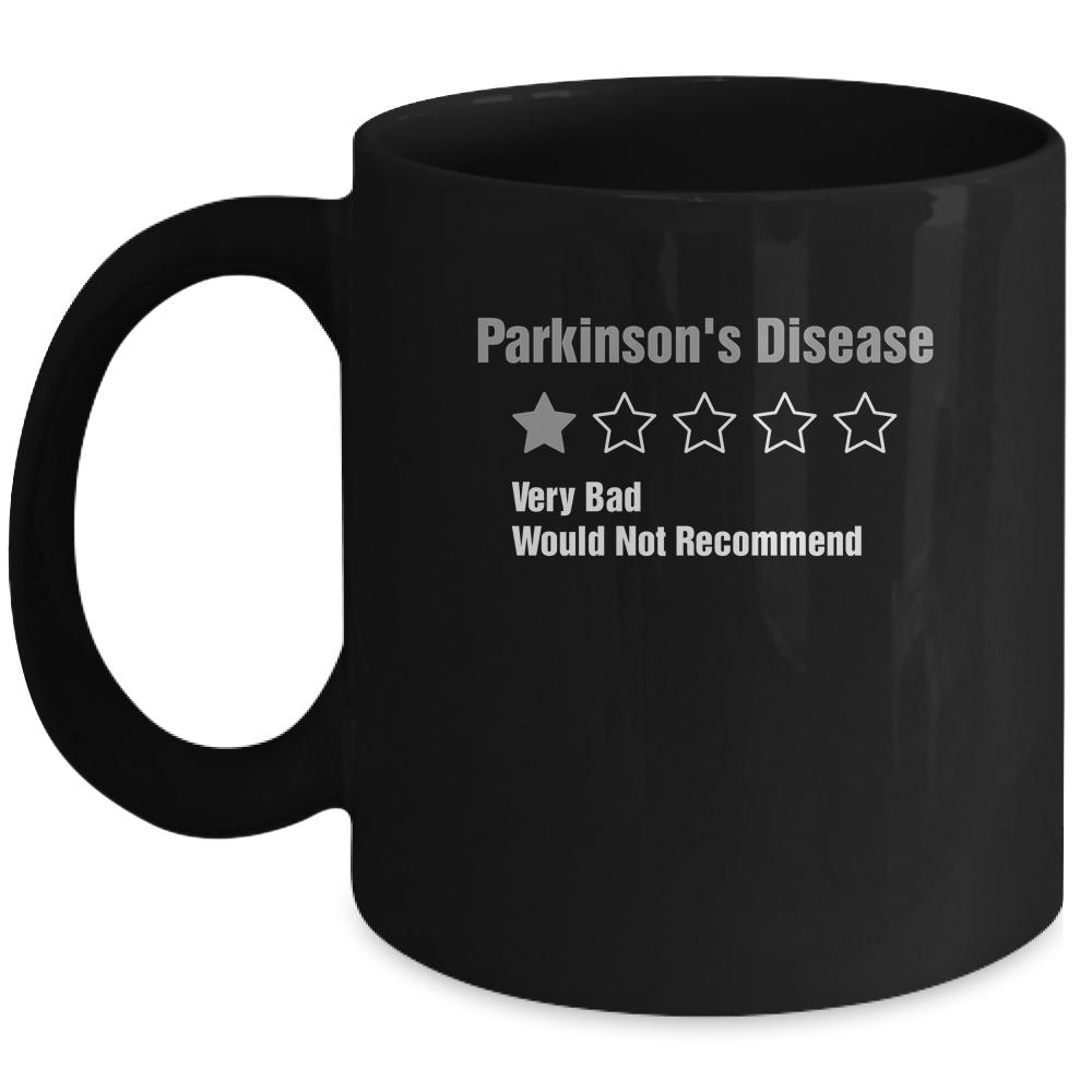 Parkinson's Disease Awareness Very Bad Would Not Recommend Mug-Coffee Mug-Mug-Black