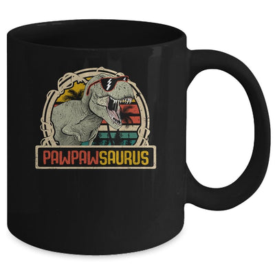 PawPawsaurus T Rex Dinosaur PawPaw Saurus Family Matching Mug-Coffee Mug-