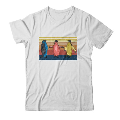 Penguin Vintage Retro Style Penguin-T-Shirt & Hoodie-Classic T-Shirt-White