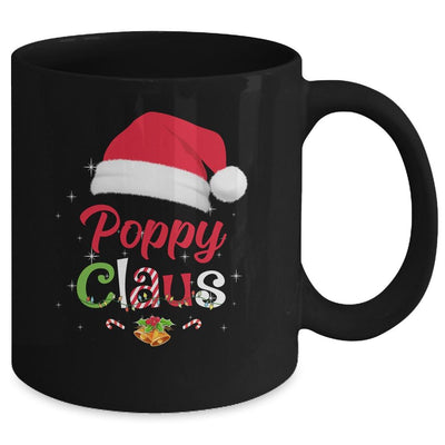 Poppy Claus Santa Christmas Matching Family Pajama Funny Mug-Coffee Mug-Mug-Black