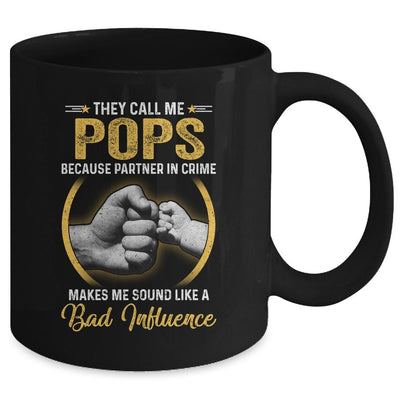 Pops For Men Funny Fathers Day They Call Me Pops Mug-Coffee Mug-