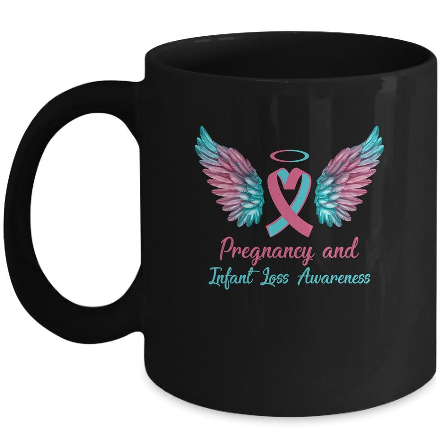 Pregnancy And Infant Loss Awareness Month Mug-Coffee Mug-Mug-Black