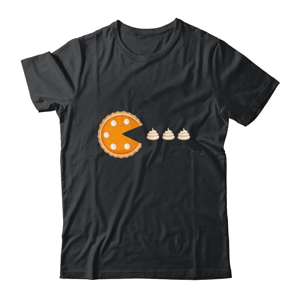 Pumpkin Pie Thanksgiving Day Funny Gift-T-Shirt & Hoodie-Classic T-Shirt-Black
