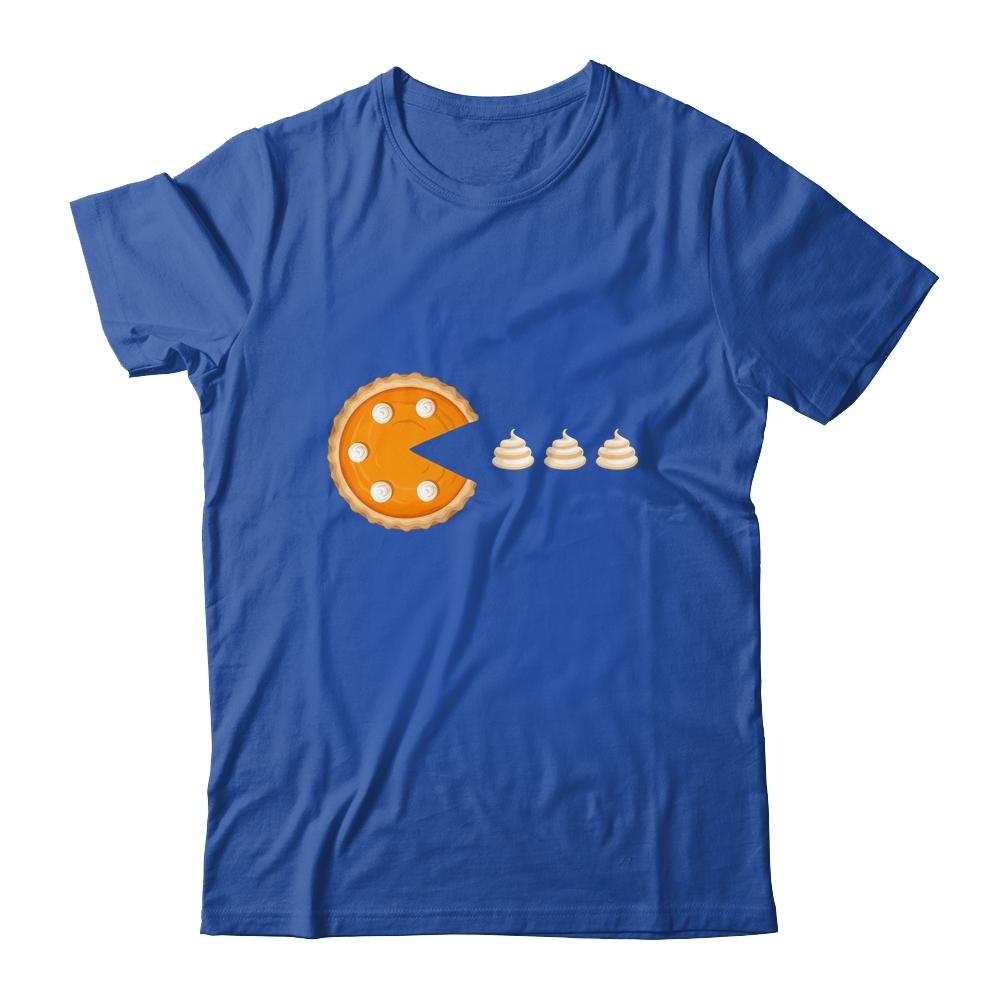 Pumpkin Pie Thanksgiving Day Funny Gift-T-Shirt & Hoodie-Classic T-Shirt-Royal