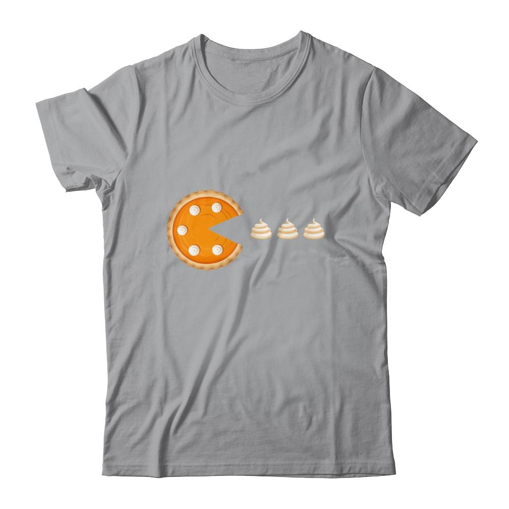 Pumpkin Pie Thanksgiving Day Funny Gift-T-Shirt & Hoodie-Classic T-Shirt-Sport Grey