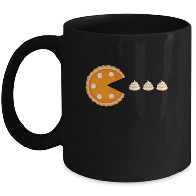 Pumpkin Pie Thanksgiving Day Funny Gift Mug-Coffee Mug-Mug-Black