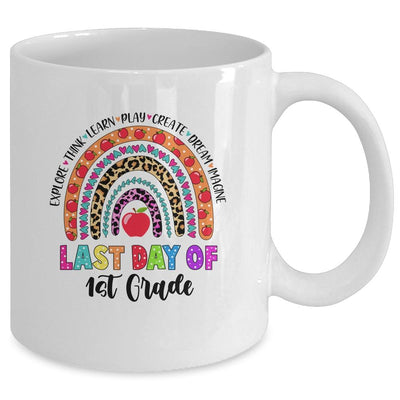 Rainbow Last Day Of School 1st Grade Teacher Student Mug-Coffee Mug-