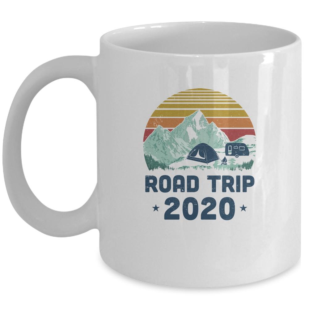 Road Trip 2020 Summer Vacation Tee Camping Mug