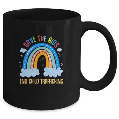 Save The Kids End Child Trafficking Mug-Coffee Mug-Mug-Black