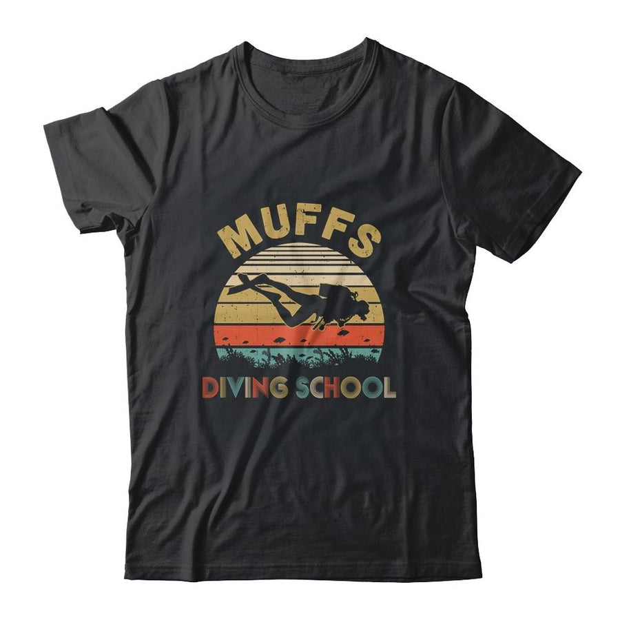 Scuba Muffs Diving School-T-Shirt & Tank Top-Classic T-Shirt-Black