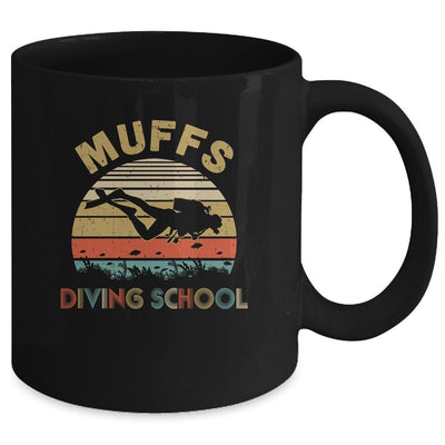 Scuba Muffs Diving School Mug-Coffee Mug-Mug-Black