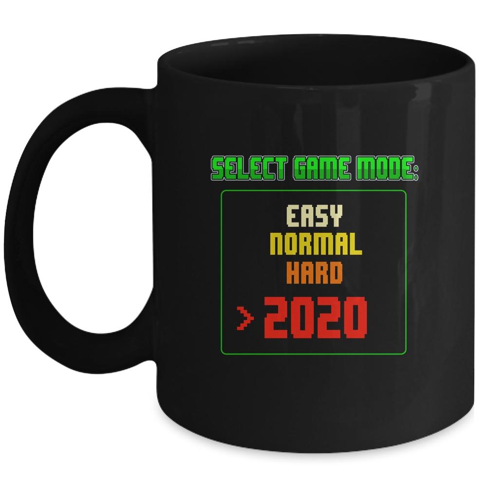 Select Game Mode Easy Normal Hard 2020 Funny Gamer Mug