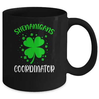 Shenanigans Coordinator Funny St Patricks Day Mug-Coffee Mug-