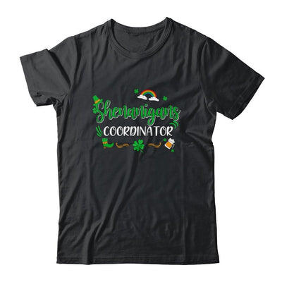 Shenanigans Coordinator Funny Teacher St Patrick's Day-T-Shirt & Hoodie-Classic T-Shirt-Black