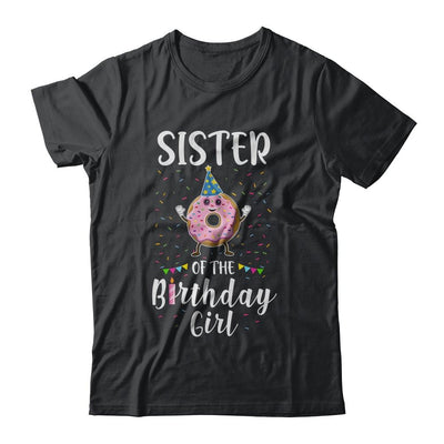 Sister Of The Birthday Girl Donut Cute Gift-T-Shirt & Hoodie-Classic T-Shirt-Black