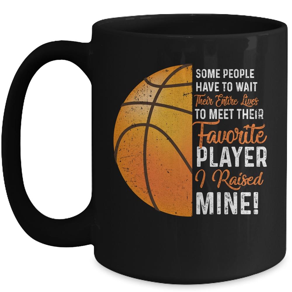 Some People Have To Wait Their Entire Lives Basketball Player Mug-Coffee Mug-Mug-Black