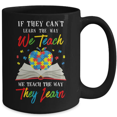 Special Teach Autism Awareness Puzzle Teacher Mug-Coffee Mug-