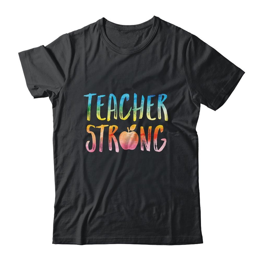 Strong Teacher Great Inspirational Teacher Gift-T-Shirt & Hoodie-Classic T-Shirt-Black