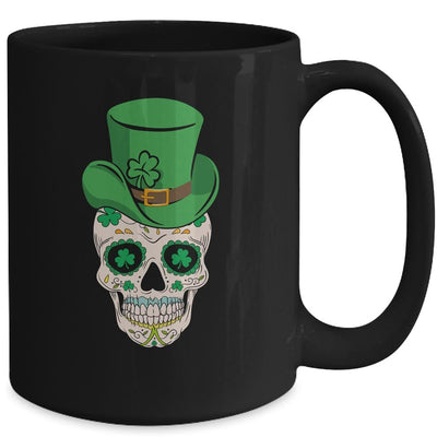 Sugar Skull Saint Patricks Day Of Dead Mug-Coffee Mug-