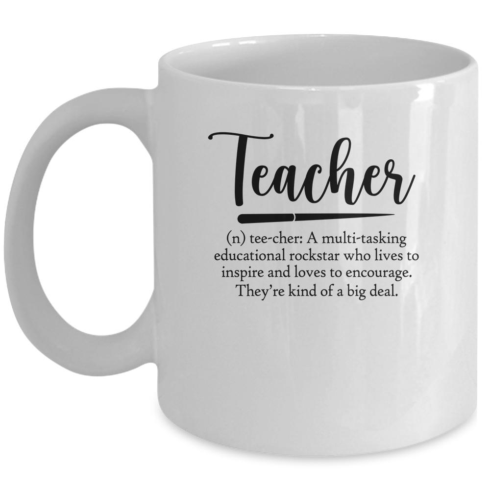 Teacher A Multi Tasking Educational Rockstar Funny Mug