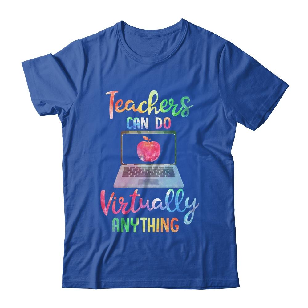 Teachers Can Do Virtually Anything Virtual Teacher-T-Shirt & Hoodie-Classic T-Shirt-Royal