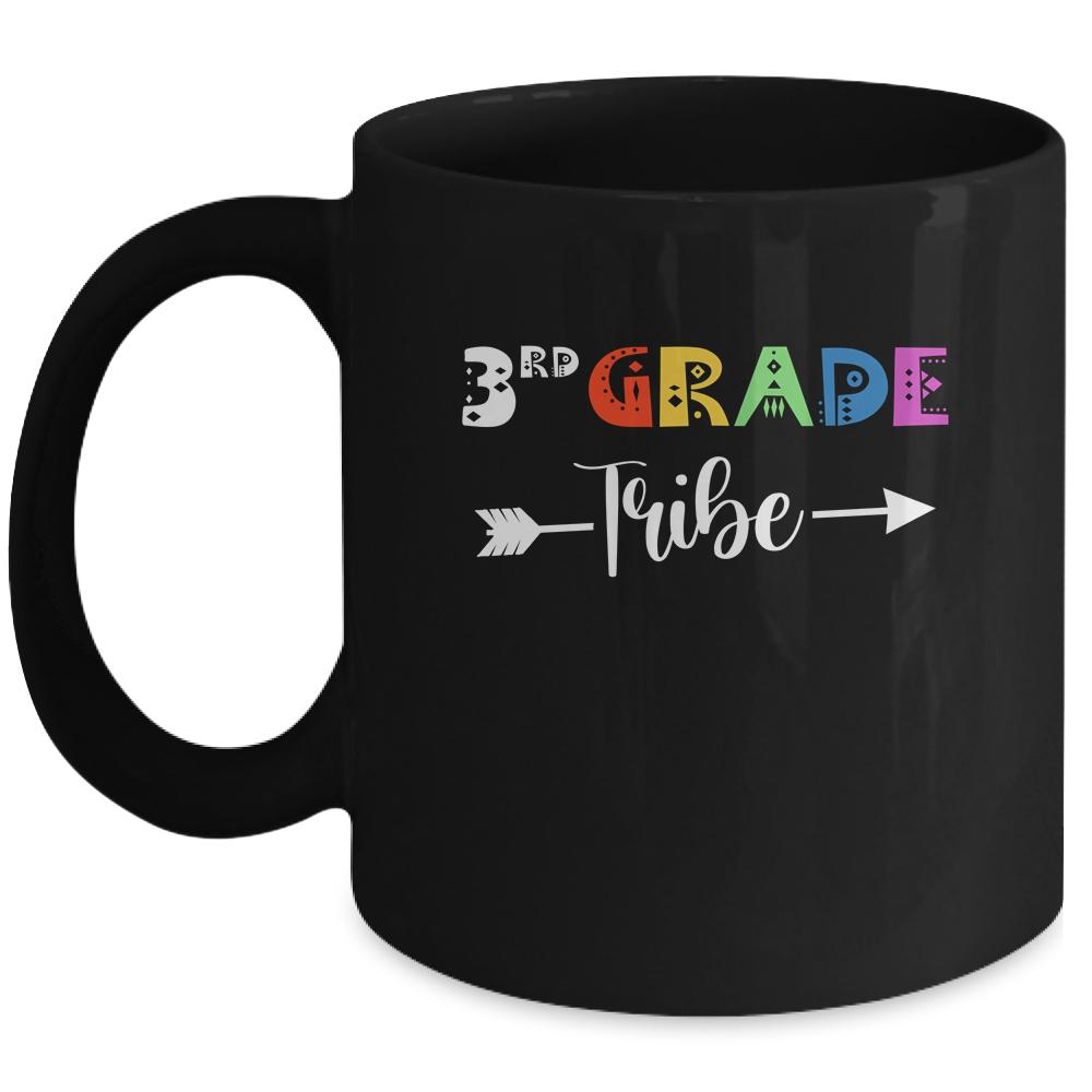 Team 3rd Third Grade Tribe Back To School Funny Teacher Mug