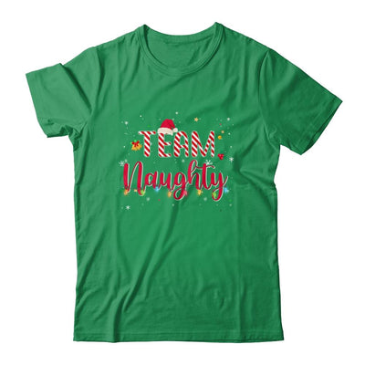 Team Naughty Christmas Funny Couple Matching Family Team-T-Shirt & Sweatshirt-Classic T-Shirt-Irish Green